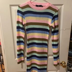 Long Sleeve Sweater Dress